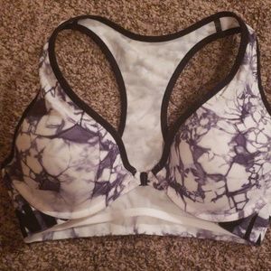 Black & white sports bra never worn